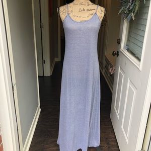 Amazing my story pin stripe dress w/ bow sz L